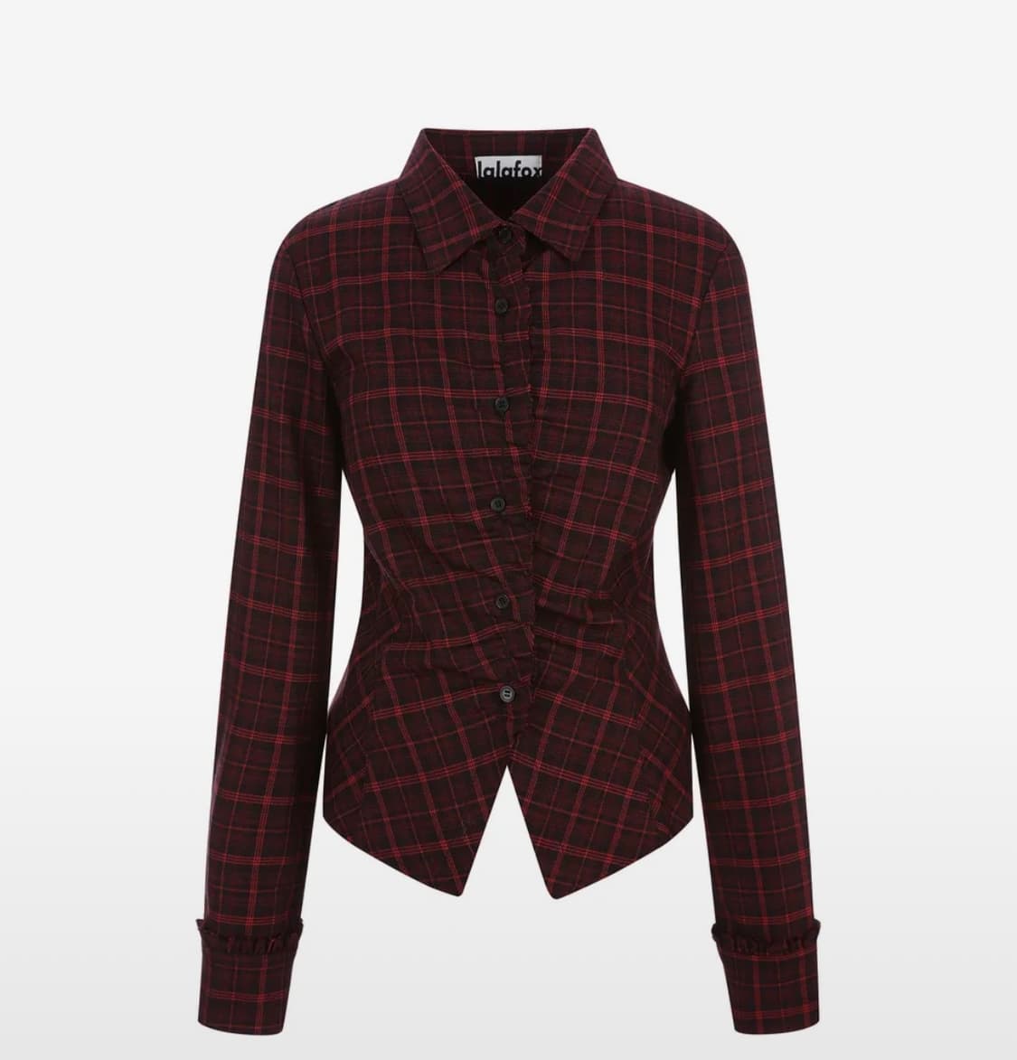 라라폭스 체크셔츠 상품이미지1