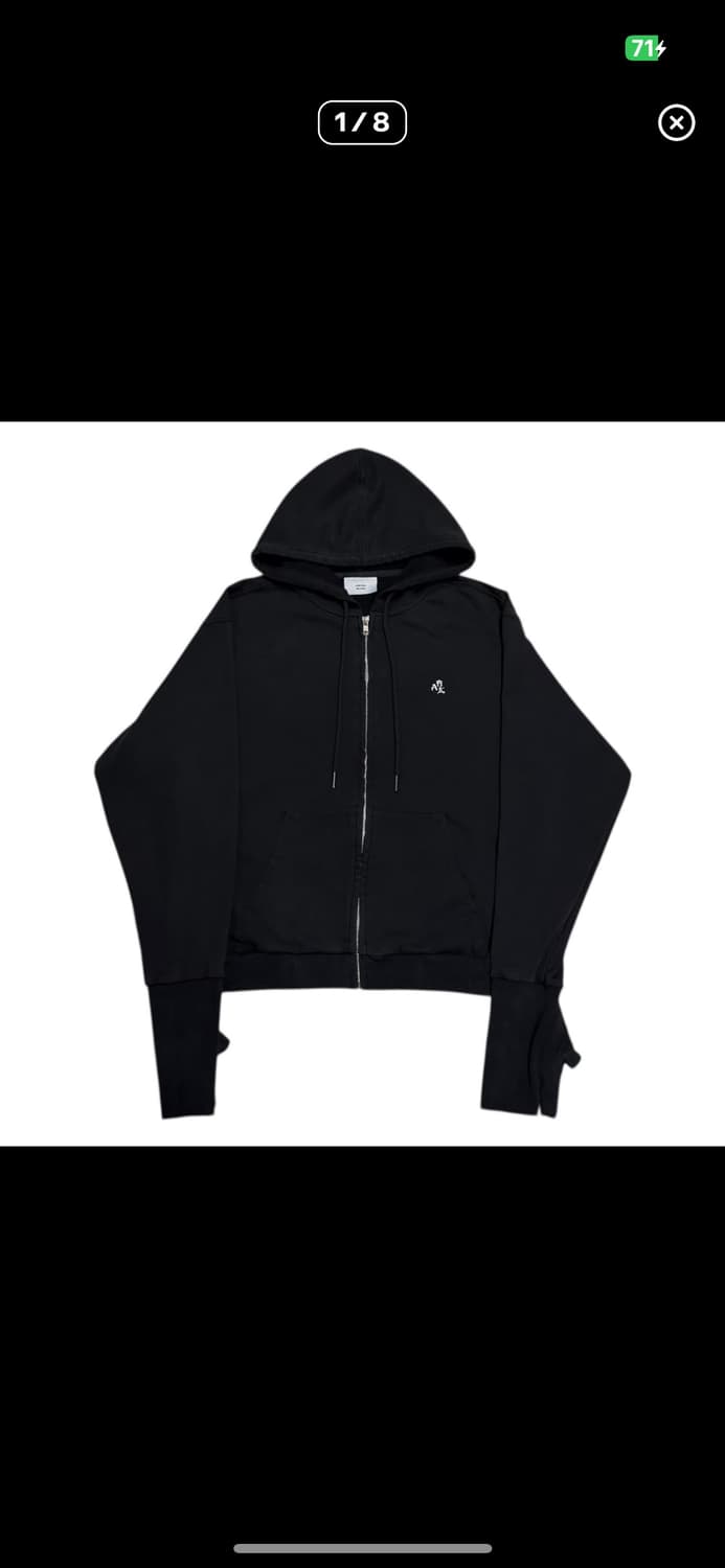 혁오 x 선셋롤러코스터 AAA 후드집업 블랙 1 상품이미지1