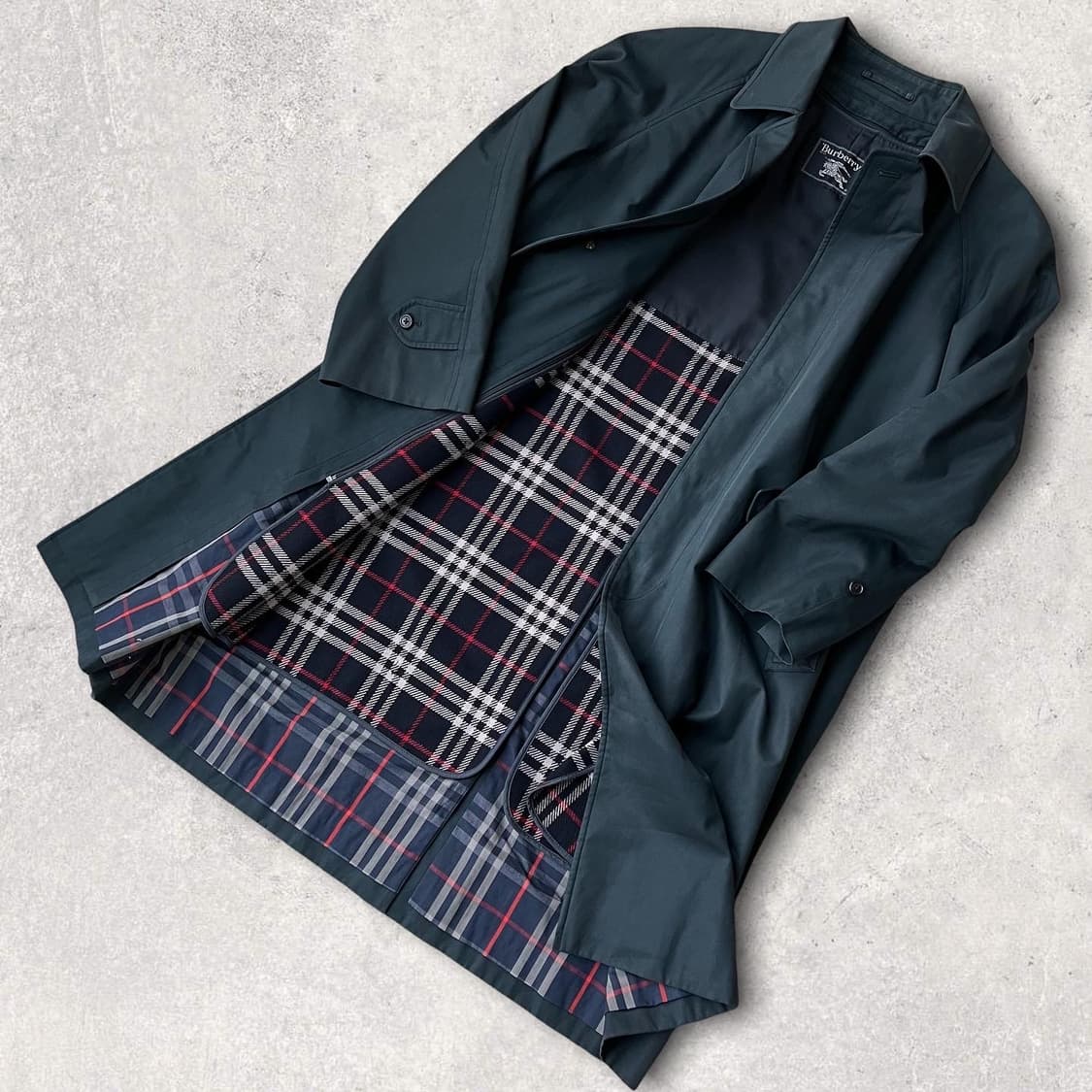 (내피포함) 90s 정품 버버리 롱코트 상품이미지2