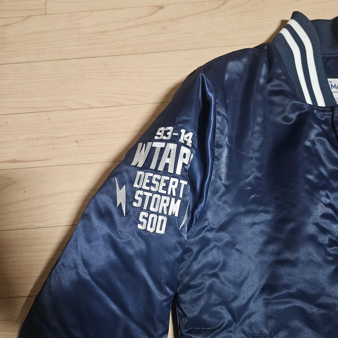 Wtaps x MAJESTIC 스타디움 벤치자켓 상품이미지3