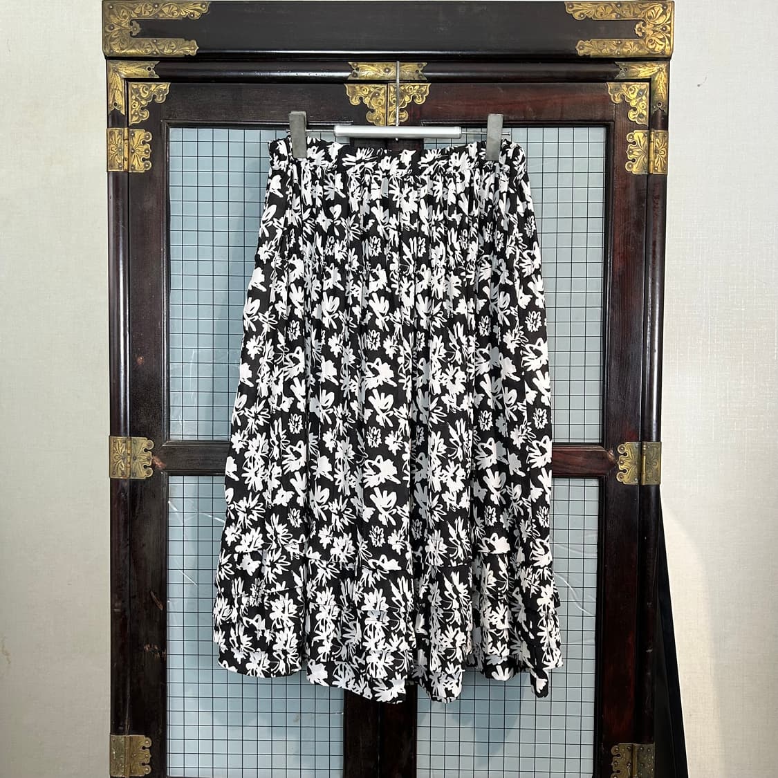 꼼 데 가르송 꼼 데 가르송 AD2018 밴디드 프릴 스커트  상품이미지4