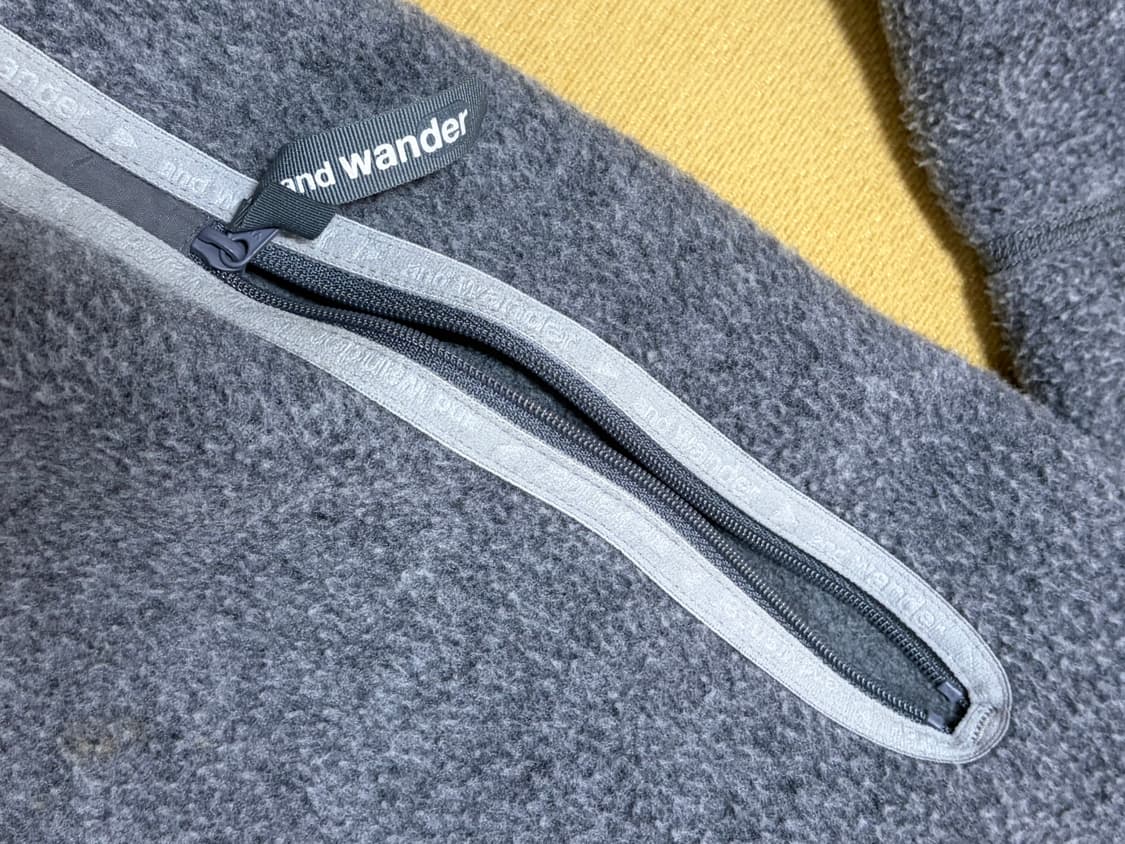 앤드원더 울플리스 가디건 상품이미지3