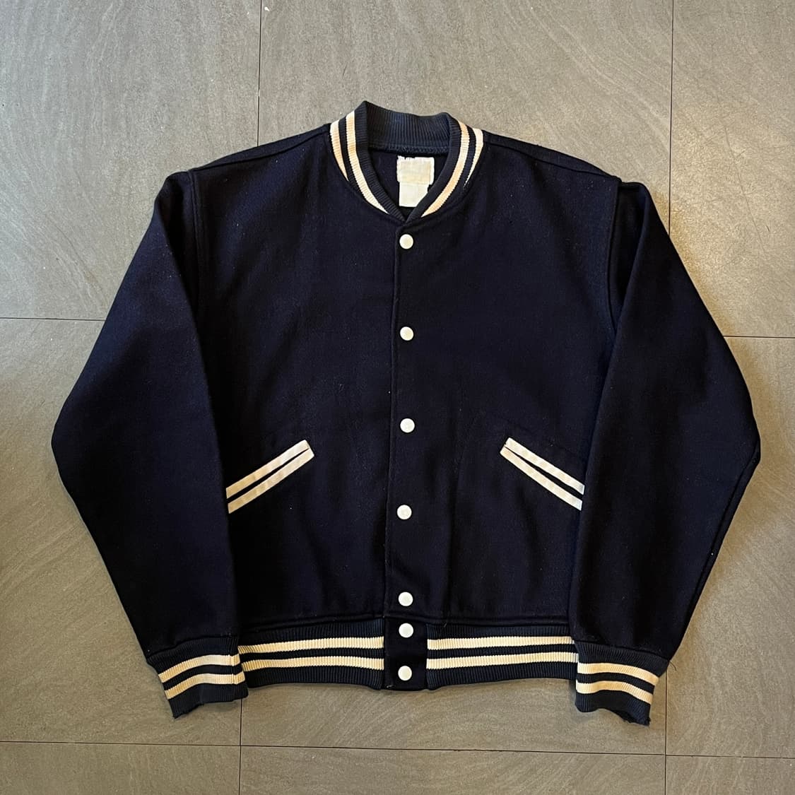 90s 미국 생산 빈티지 네이비 자켓 상품이미지1