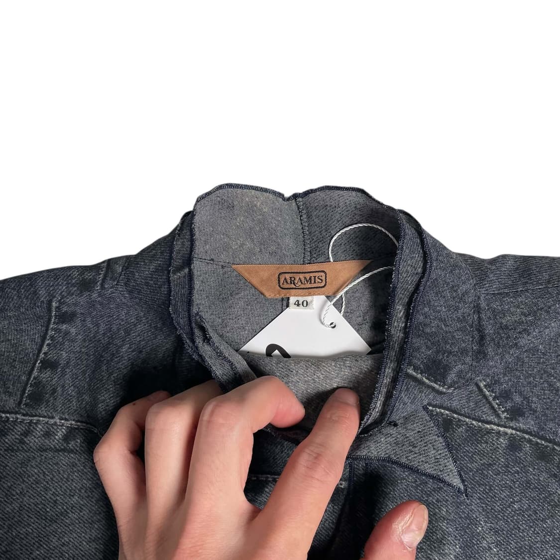 Aramis 데님 진 프린트 셔츠 상품이미지8