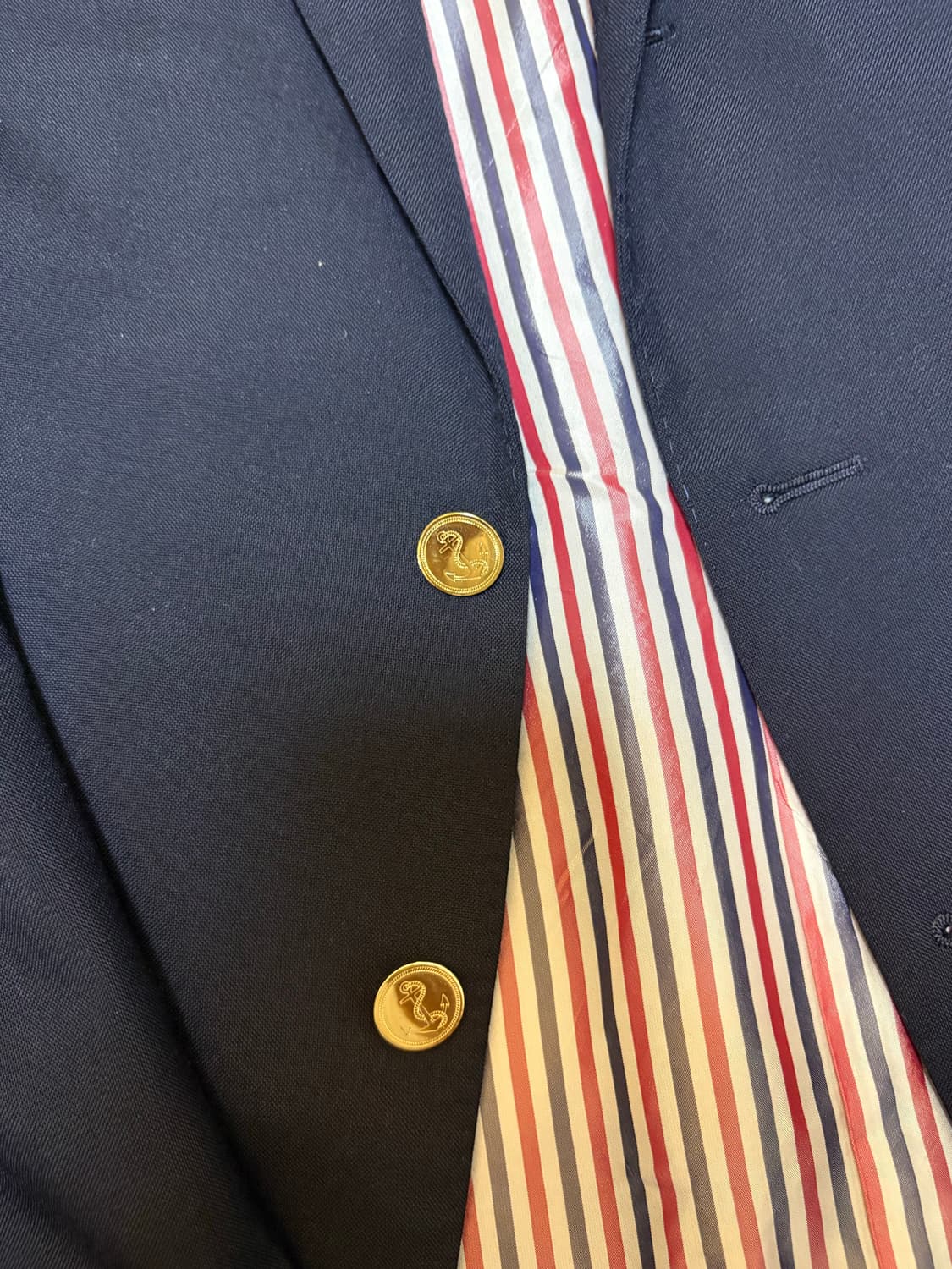 톰브라운 네이비 자켓 사이즈5 상품이미지3