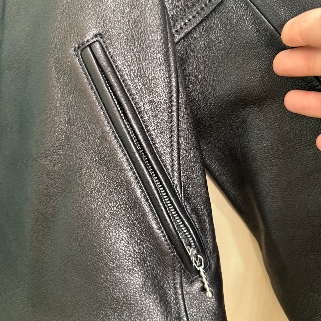 타임옴므 149만원 양가죽 라이더 100 상품이미지7