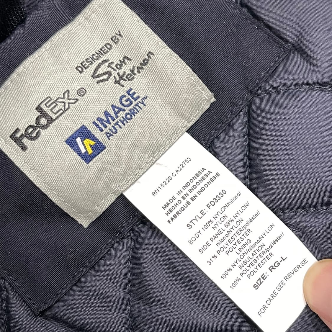 Fedex 페덱스 스카치 프리마로프트 점퍼 상품이미지4