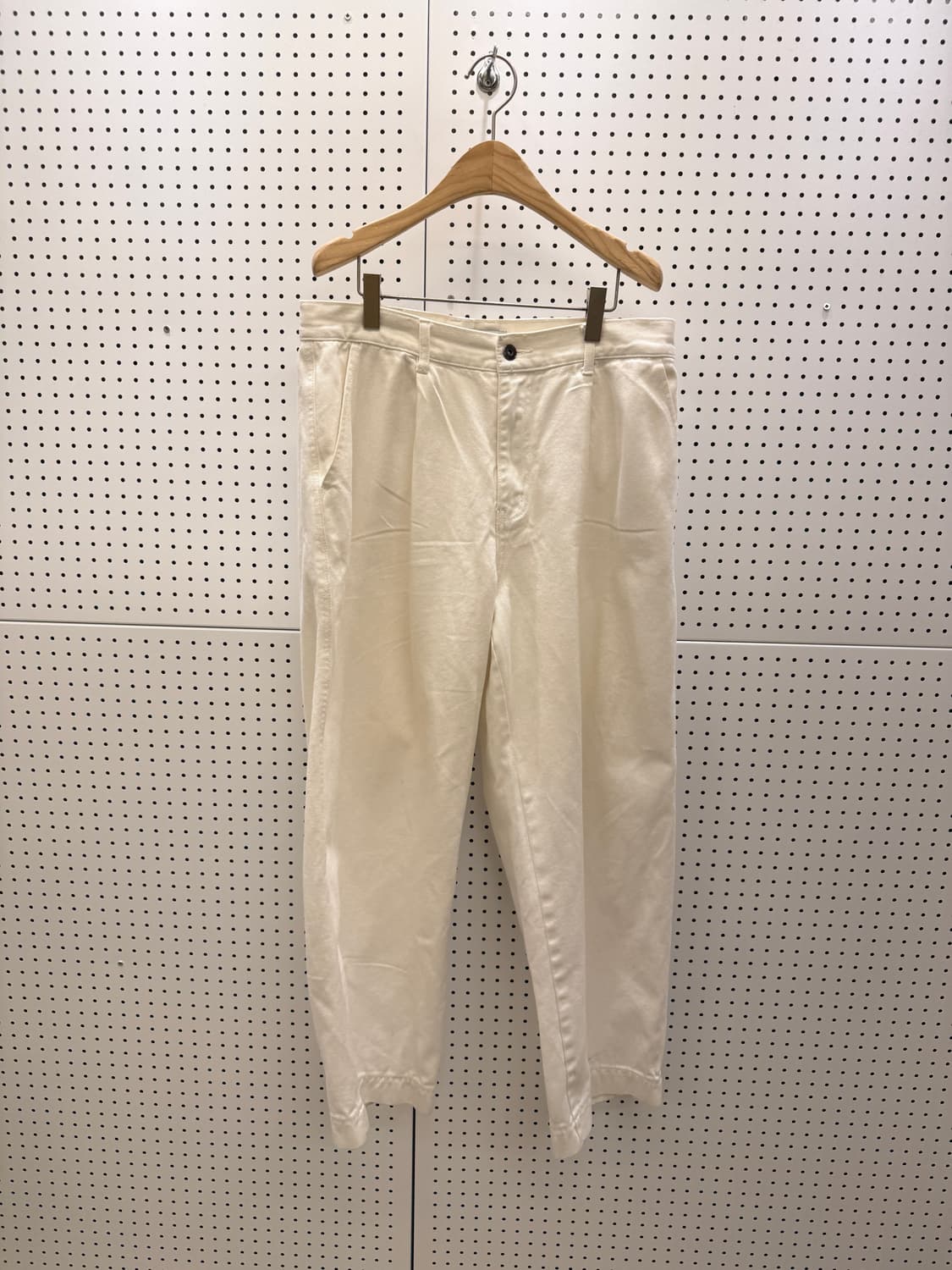 비슬로우 스탠다드 화이트 와이드 데님 팬츠 U1356 상품이미지3