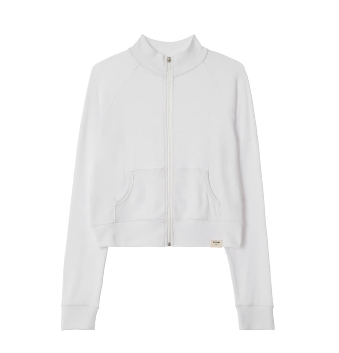 글로니 클래식 트랙 집업 G CLASSIC TRACK ZIP-UP 화이트 상품이미지3