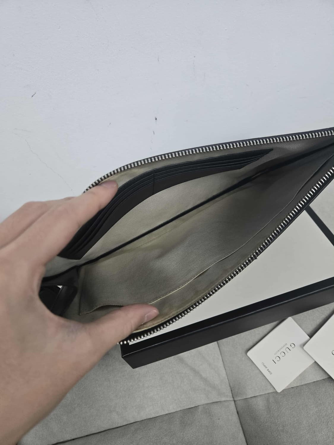 [보증서 정품]구찌 꿀벌 클러치백 상품이미지2