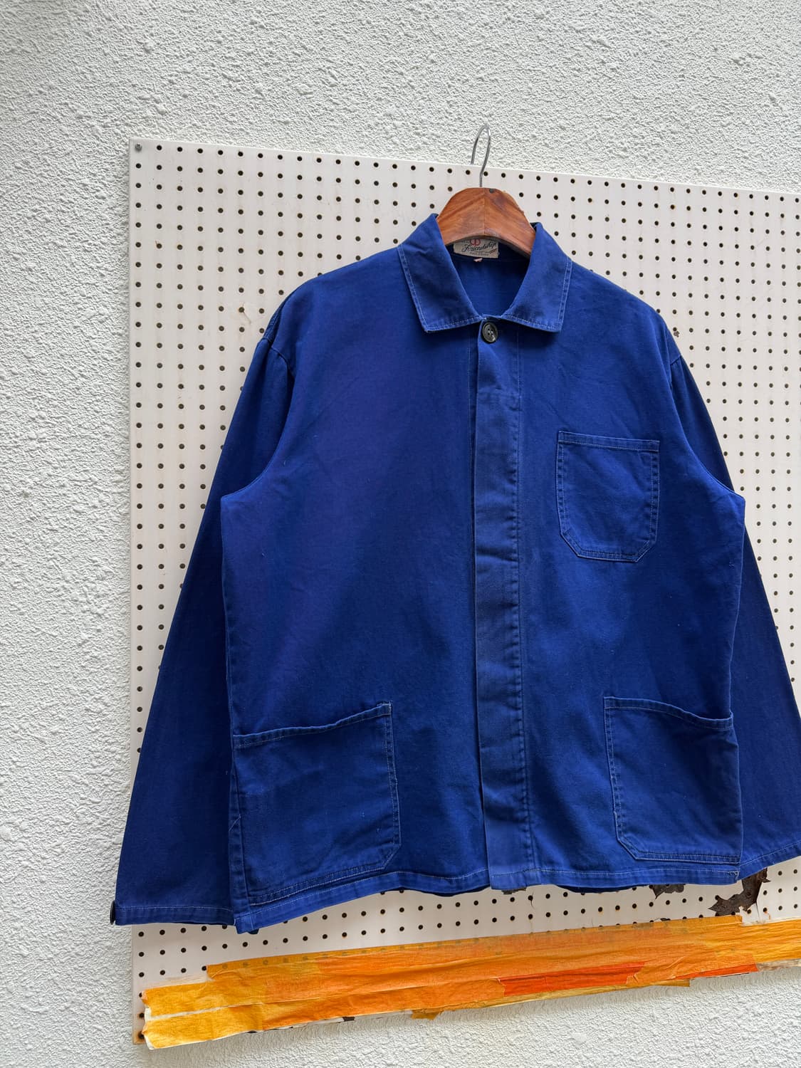 1970s FRIENDSHIP INDIGO BLUE 빈티지 프렌치워크자켓 상품이미지3