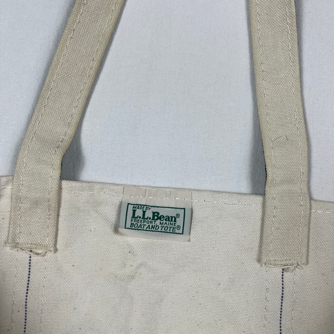 90‘s 엘엘빈 llbean boat and tote 백 가방 상품이미지8