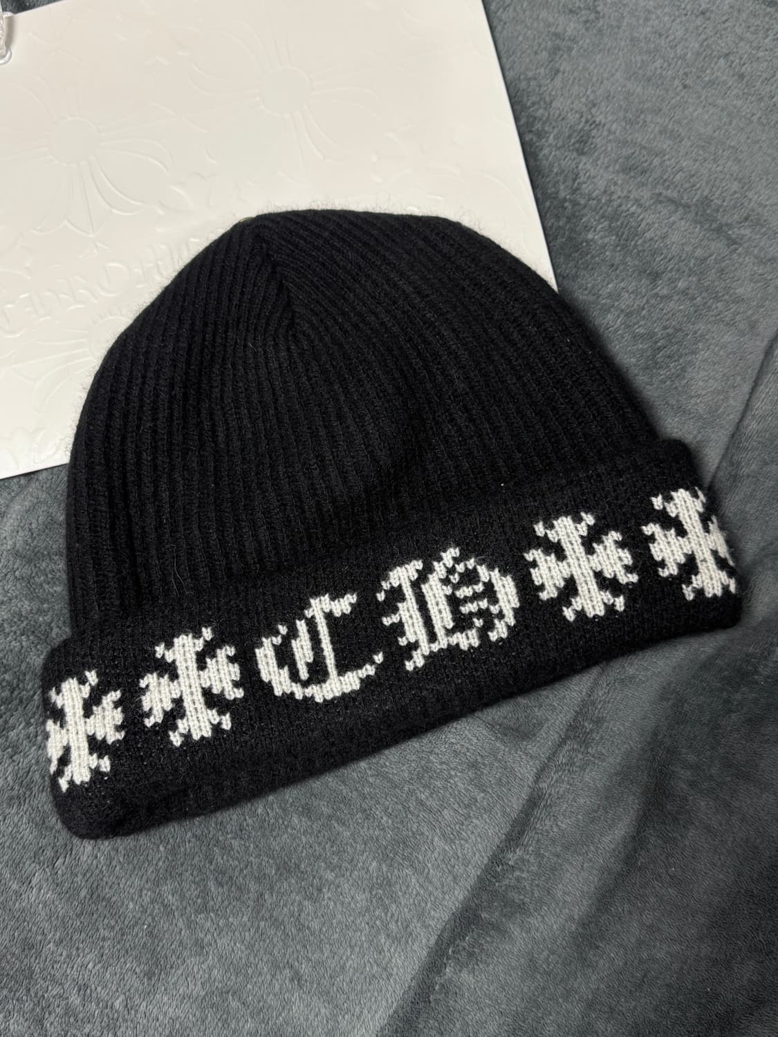 [OS] 크롬하츠 빅대디 비니 블랙 상품이미지2