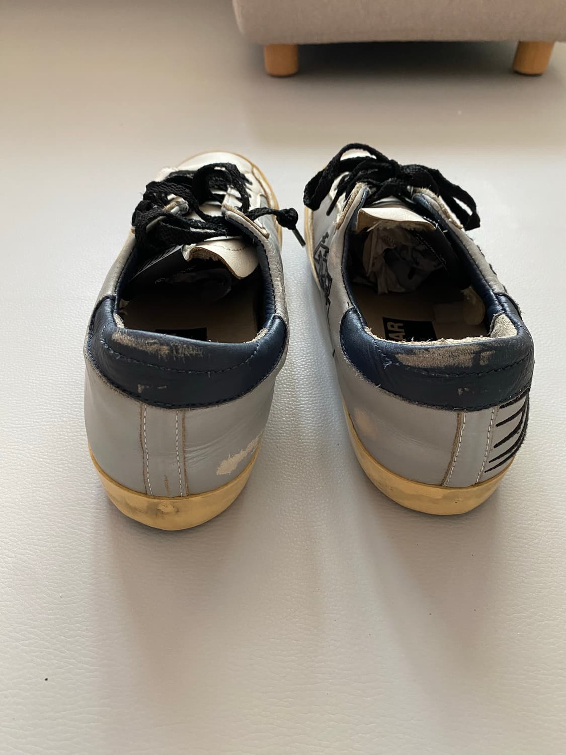 [정품] 골든구스 (한정판) 그래피티 실버 블랙탭 (41사이즈) 상품이미지6