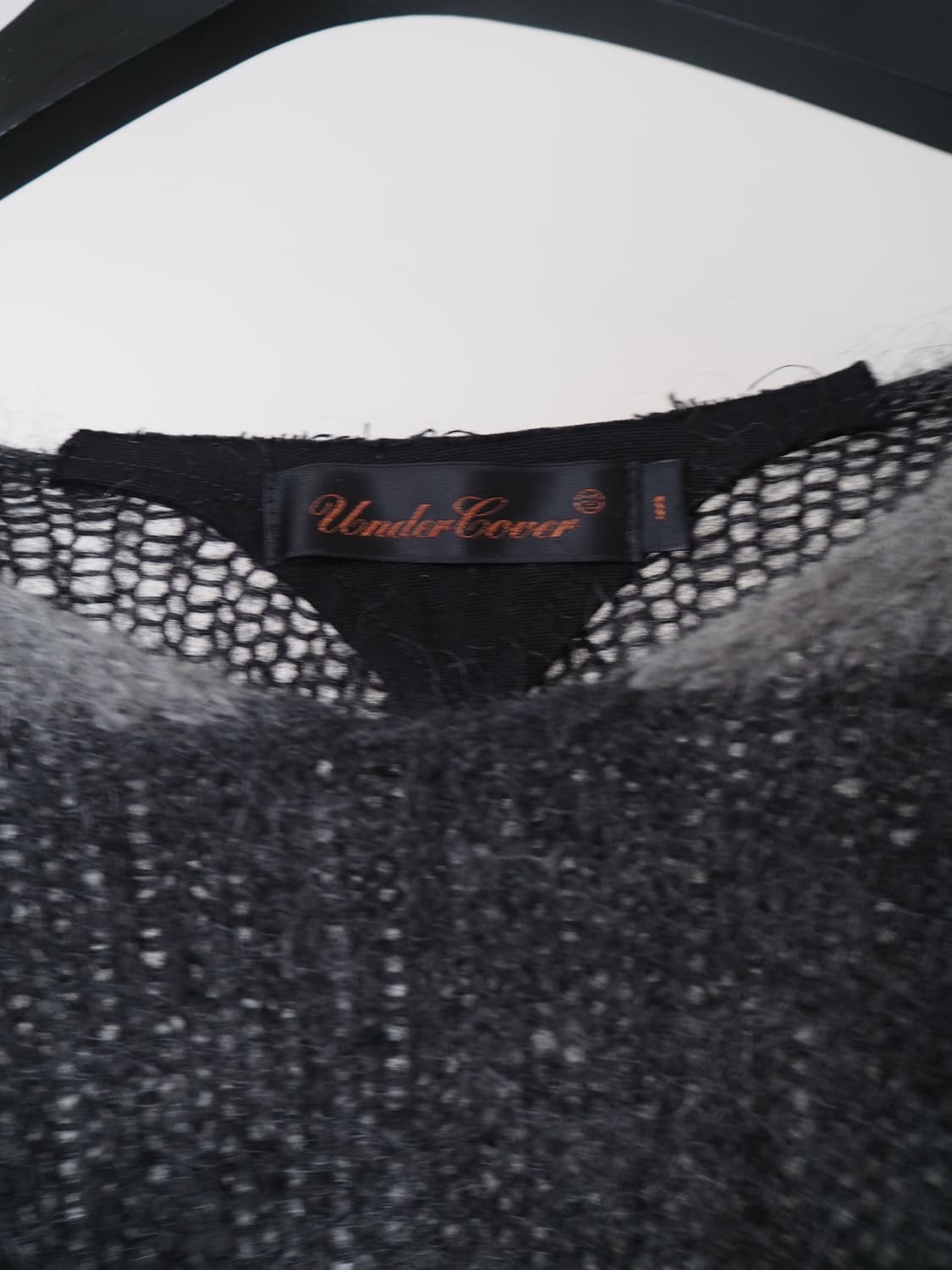 Undercover "06aw guruguru" mohair knit 상품이미지6