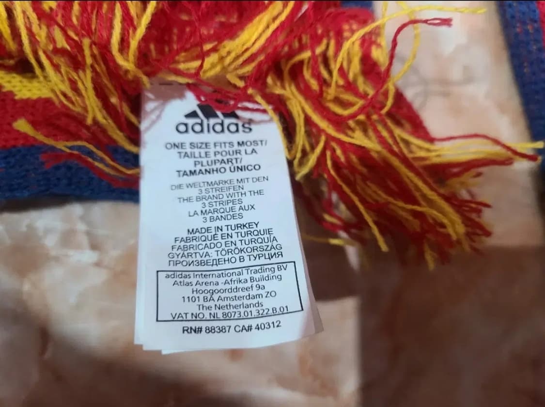 아디다스 2011 스페인 국대 축구머플러 상품이미지3