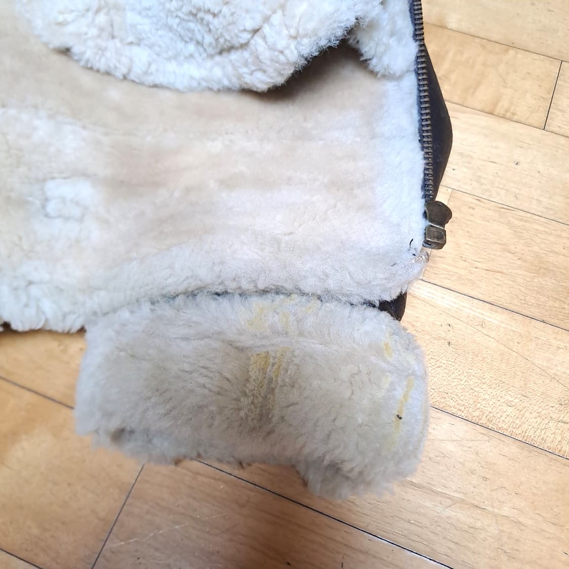 (택포) 양가죽 B-3 무스탕 국내생산 110 B786 상품이미지9