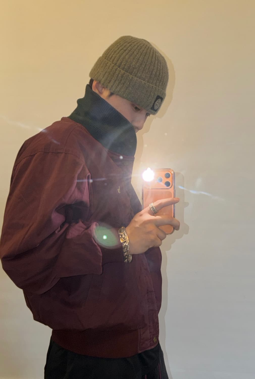 라코스테 90‘s 리버시블 블루종 상품이미지2