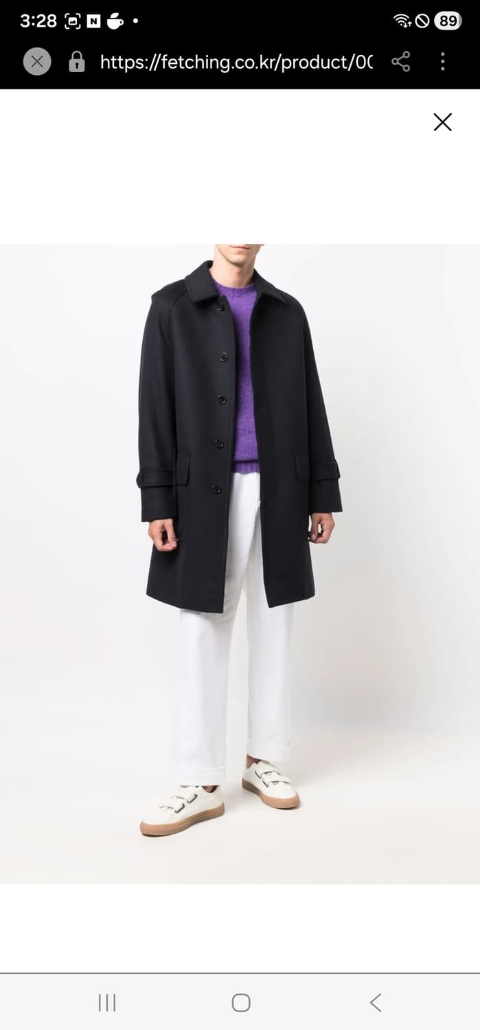 매킨토시 arnhall 울 맥코트 발마칸  mackintosh 상품이미지2