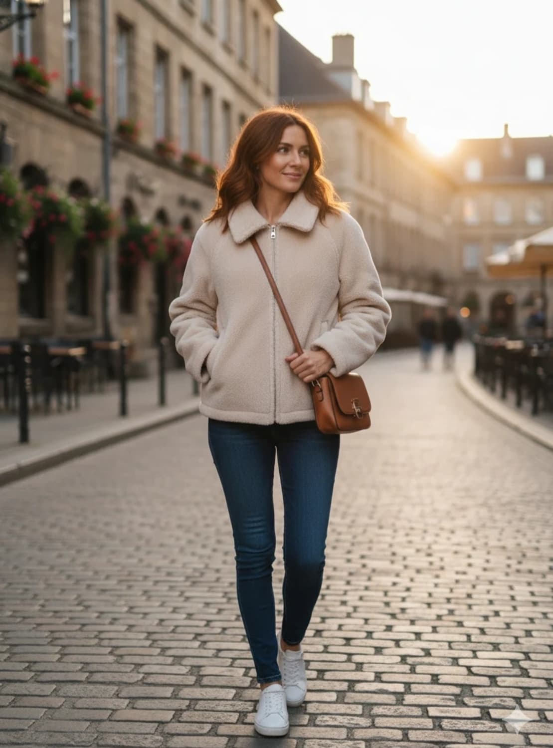 일본 SENSE OF PLACE 에코 스웨이드 자켓 (one size) 상품이미지2