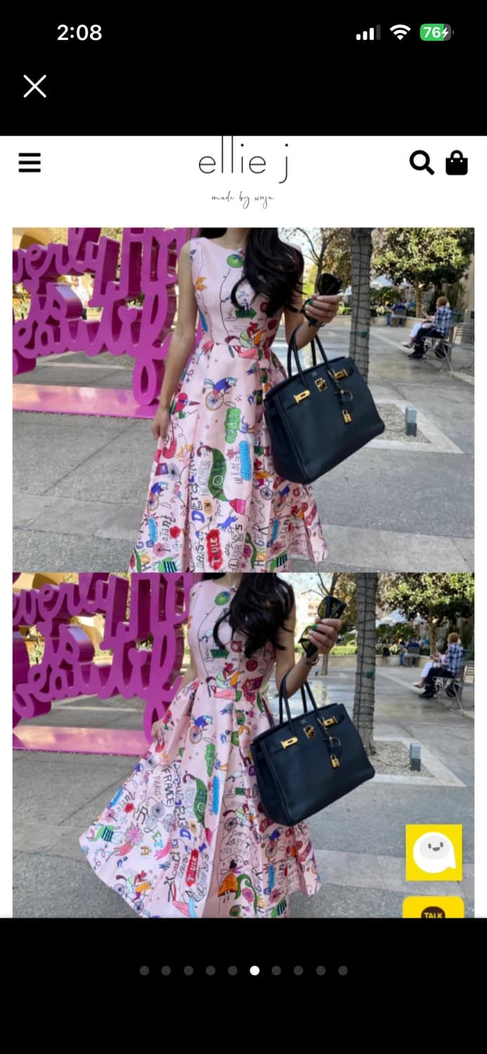 엘리제이 파리 원피스 새상품 상품이미지6