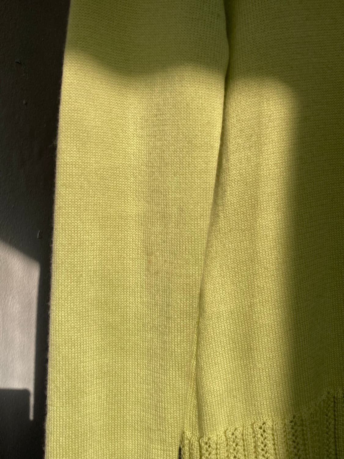 빈티지 연두 폴라넥 니트 상품이미지9