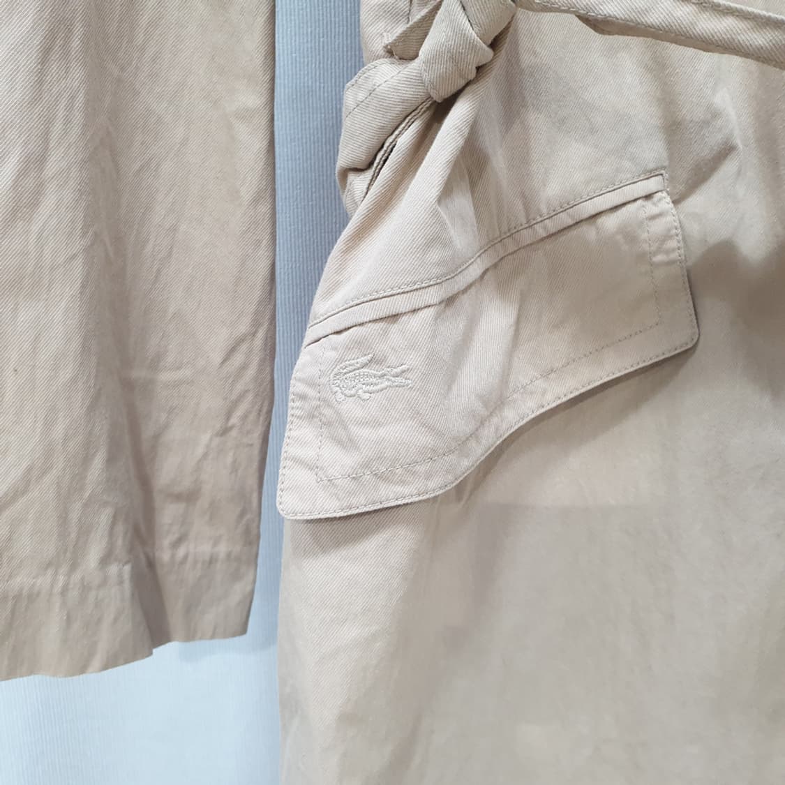 라코스테 레귤러핏 트렌치 코트 95 상품이미지3