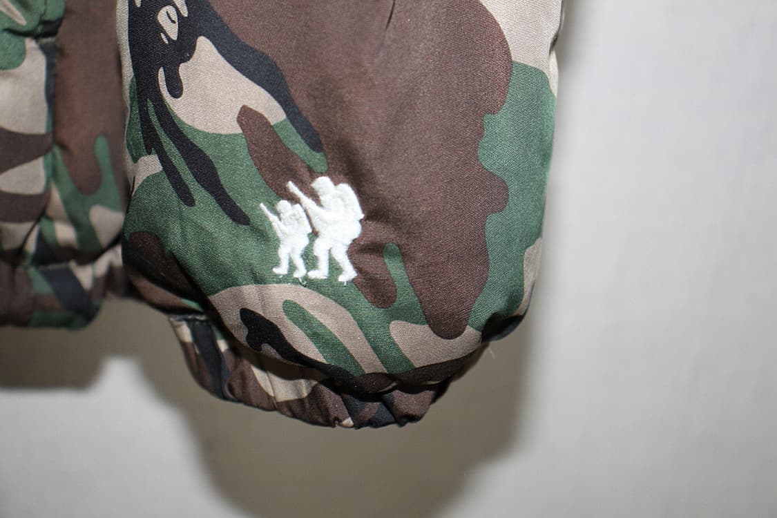 Aafe 베이프에이프 카모플라쥬 패딩(XL) 상품이미지7