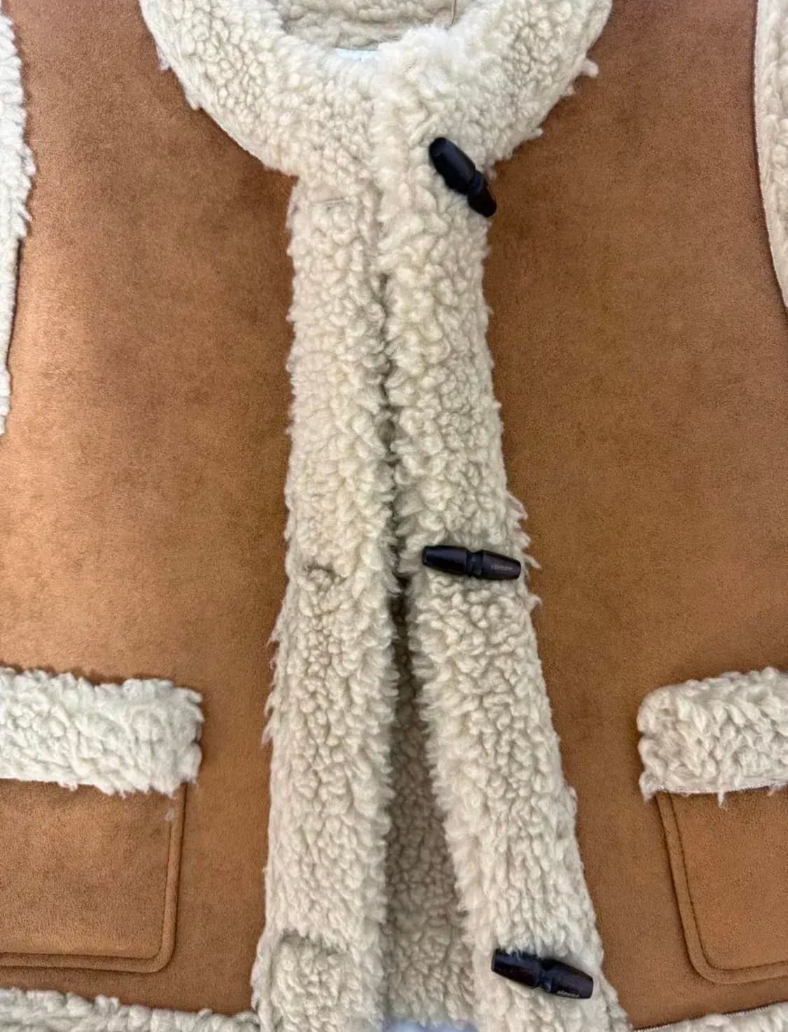 시엔느 (Sienne) Cambon Shearing Vest - Beig 상품이미지4