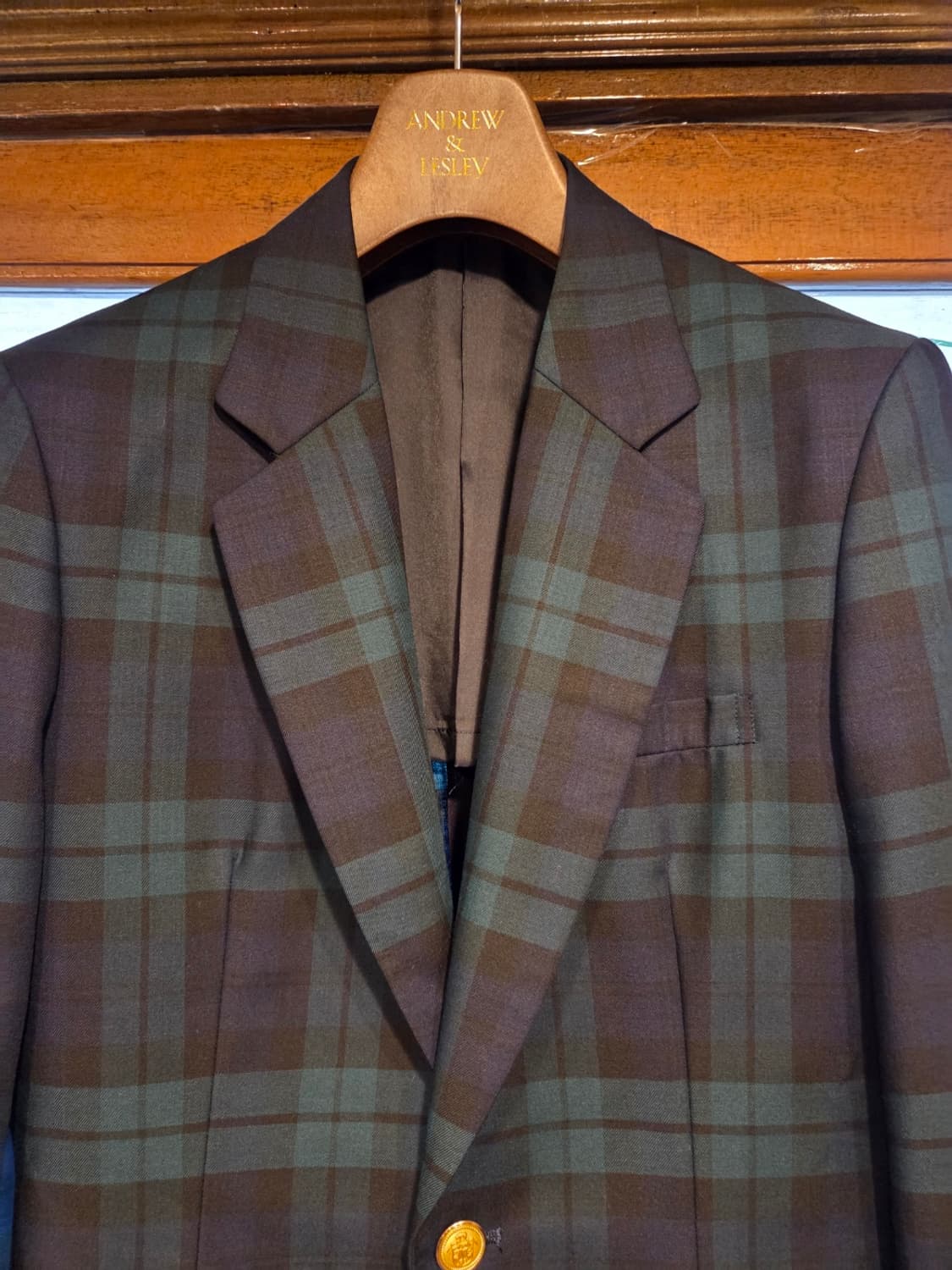 제이프레스 블랙와치 패턴 자켓 상품이미지2