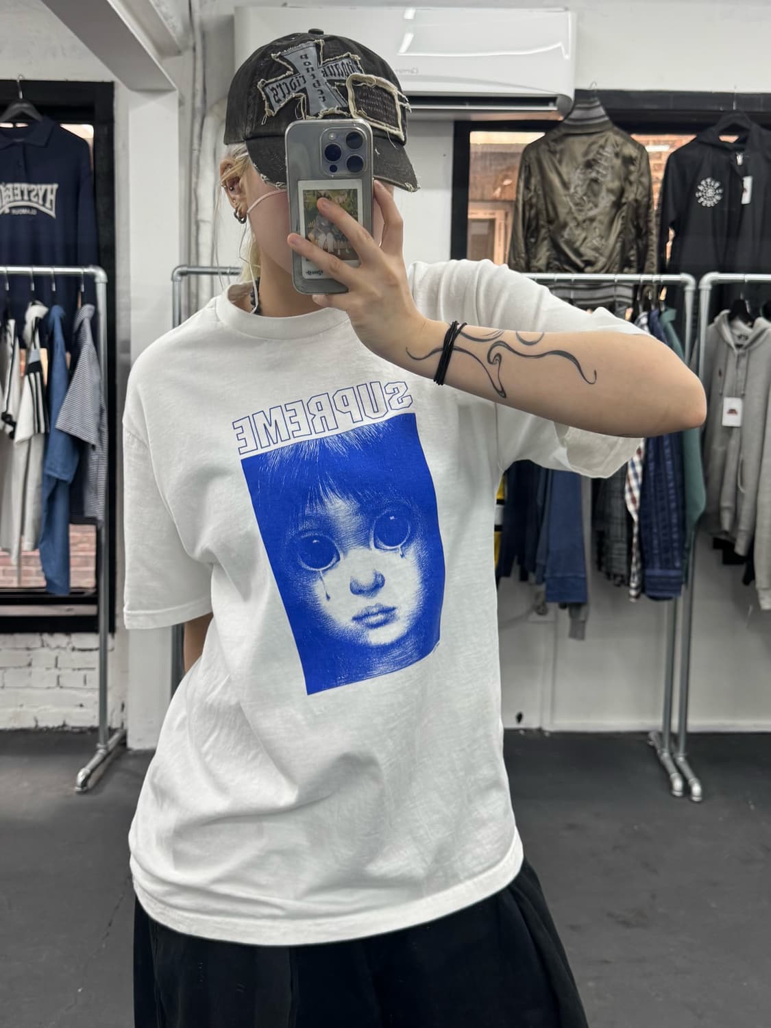 슈프림 마가렛 킨 티어드롭 티셔츠 상품이미지2