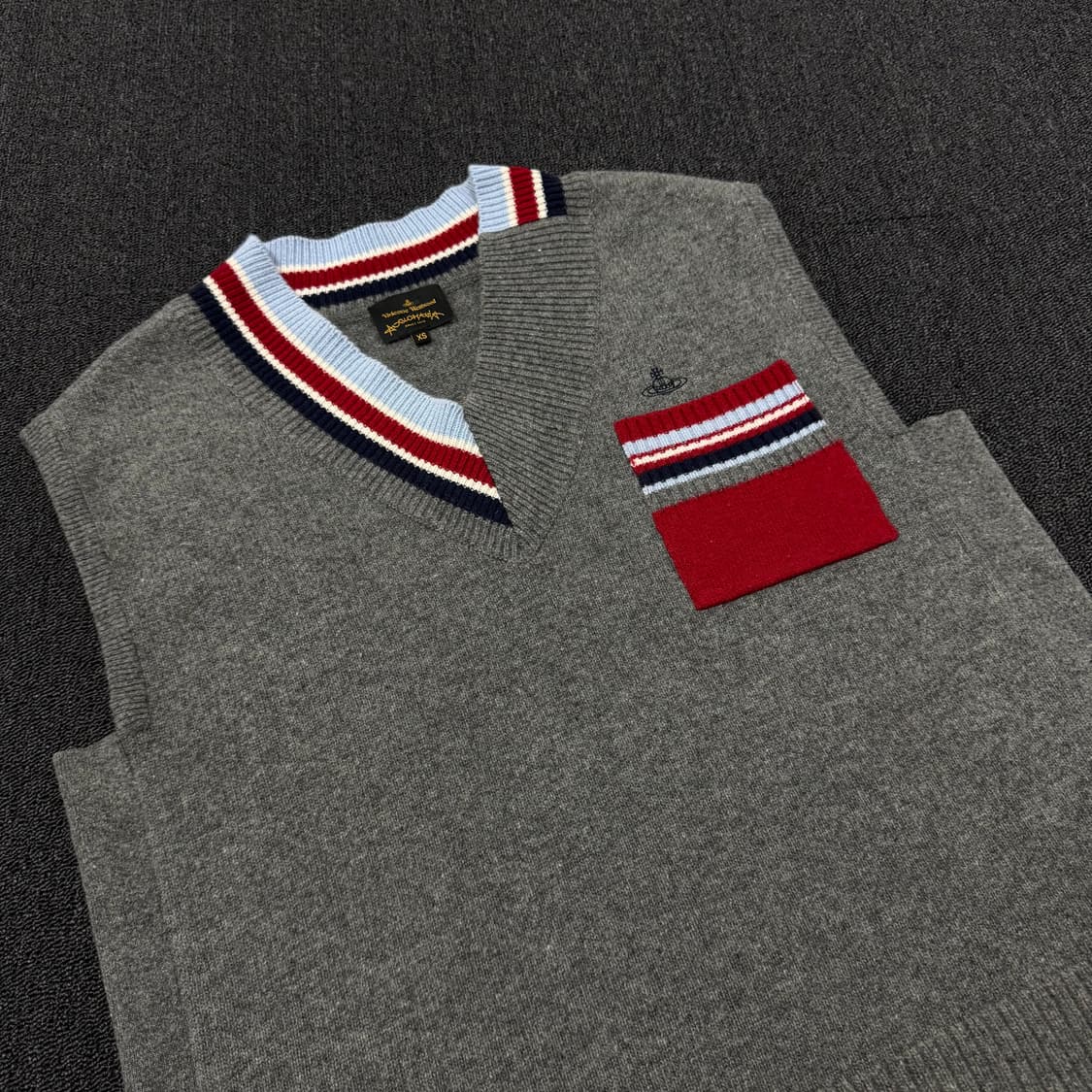 비비안웨스트우드 니트 조끼 상품이미지2