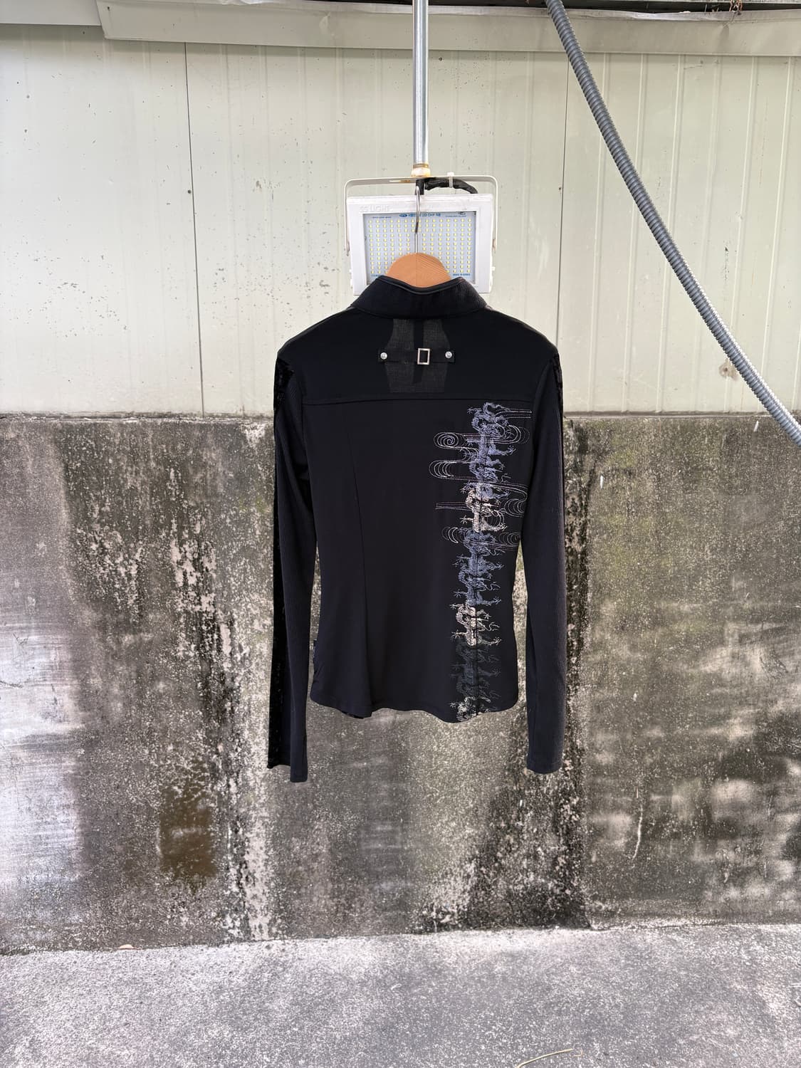 오즈 온 오즈 크로스 펑크 고딕 롱 슬리브 상품이미지2