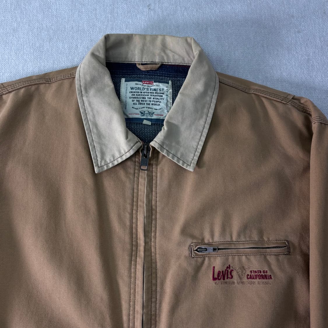 105 리바이스 90s 컨버스 다크 디트로이트 워크자켓 상품이미지3