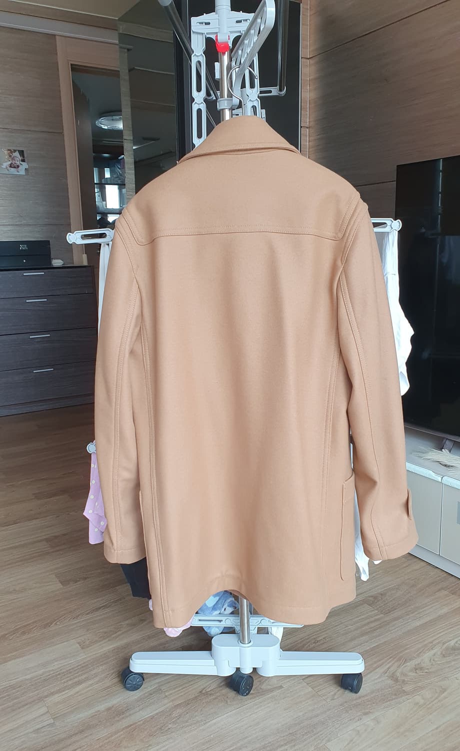 버버리 더플코트 카멜 M 상품이미지2