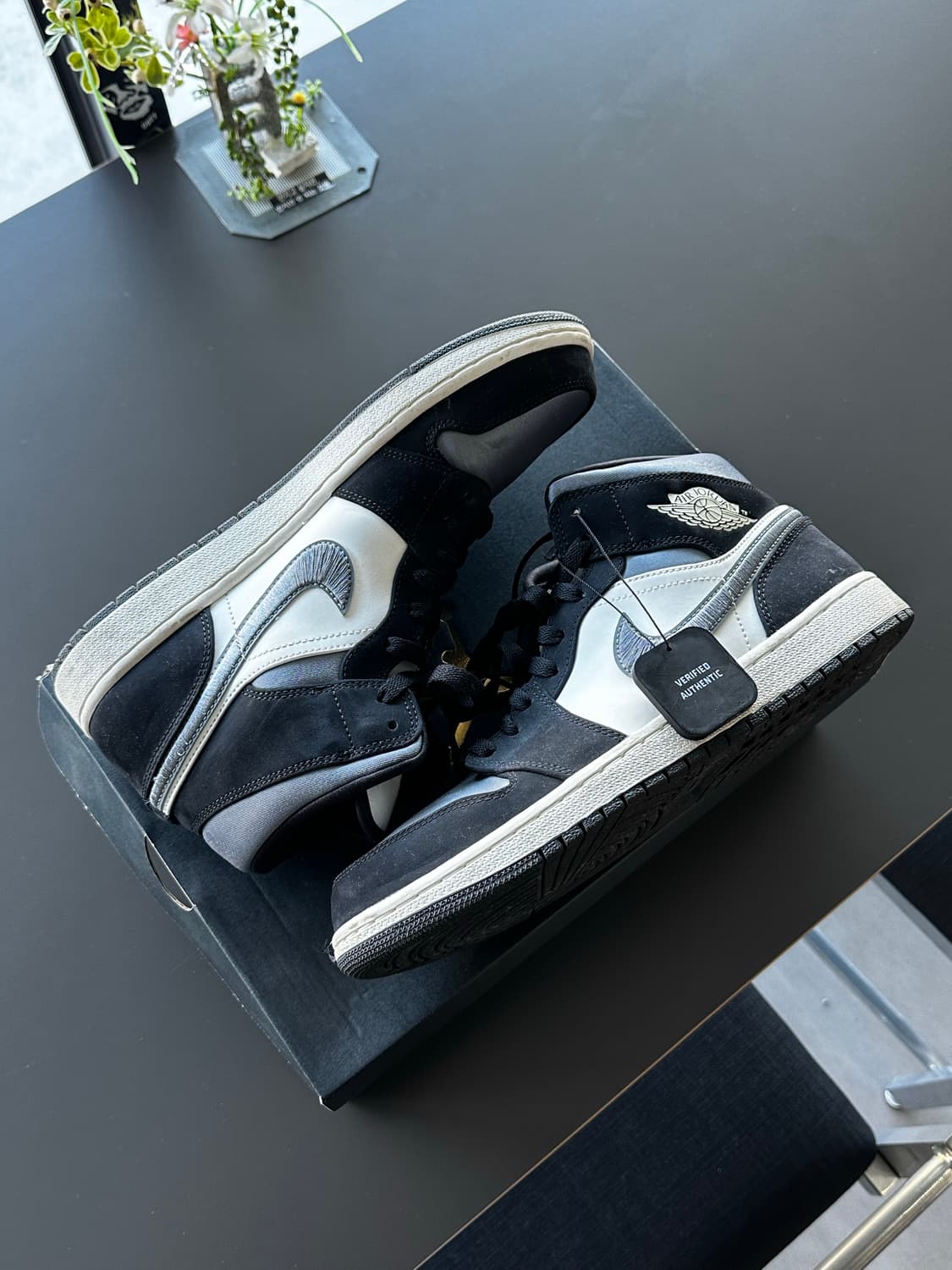 nike jodan satin grey toe 상품이미지3