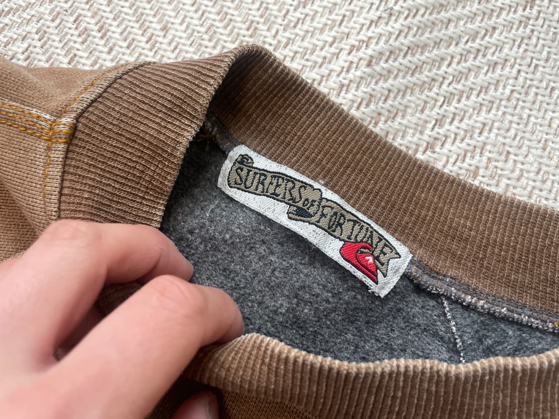 퀵실버 페이딩 빈티지 스웻셔츠  J04133 상품이미지4