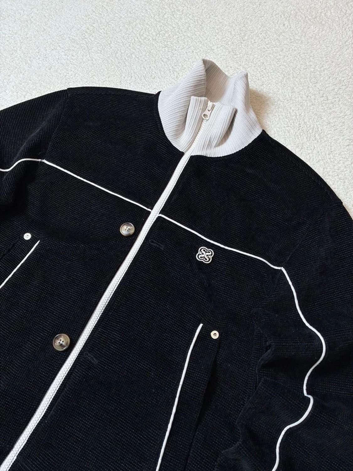 세터 SATUR 하젠 벨루어 숏 트랙 자켓 PN7020 상품이미지3