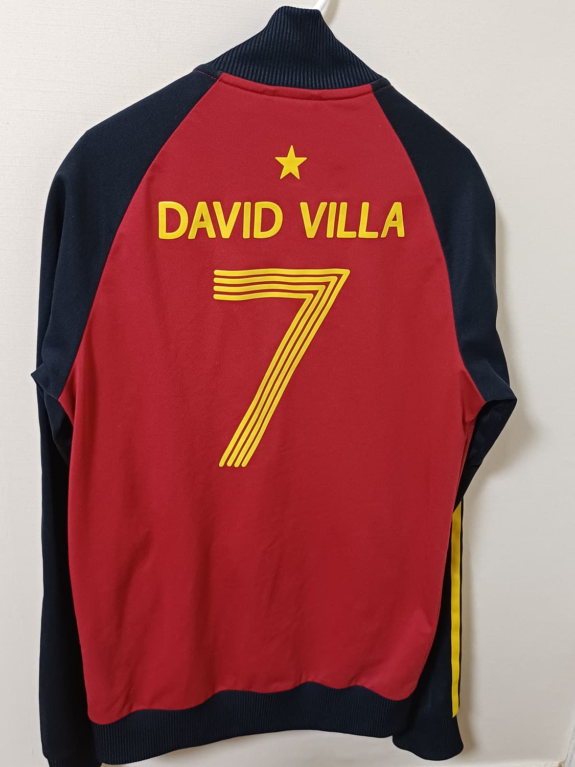 아디다스 스페인 다비드 비야 트랙탑 져지 상품이미지5