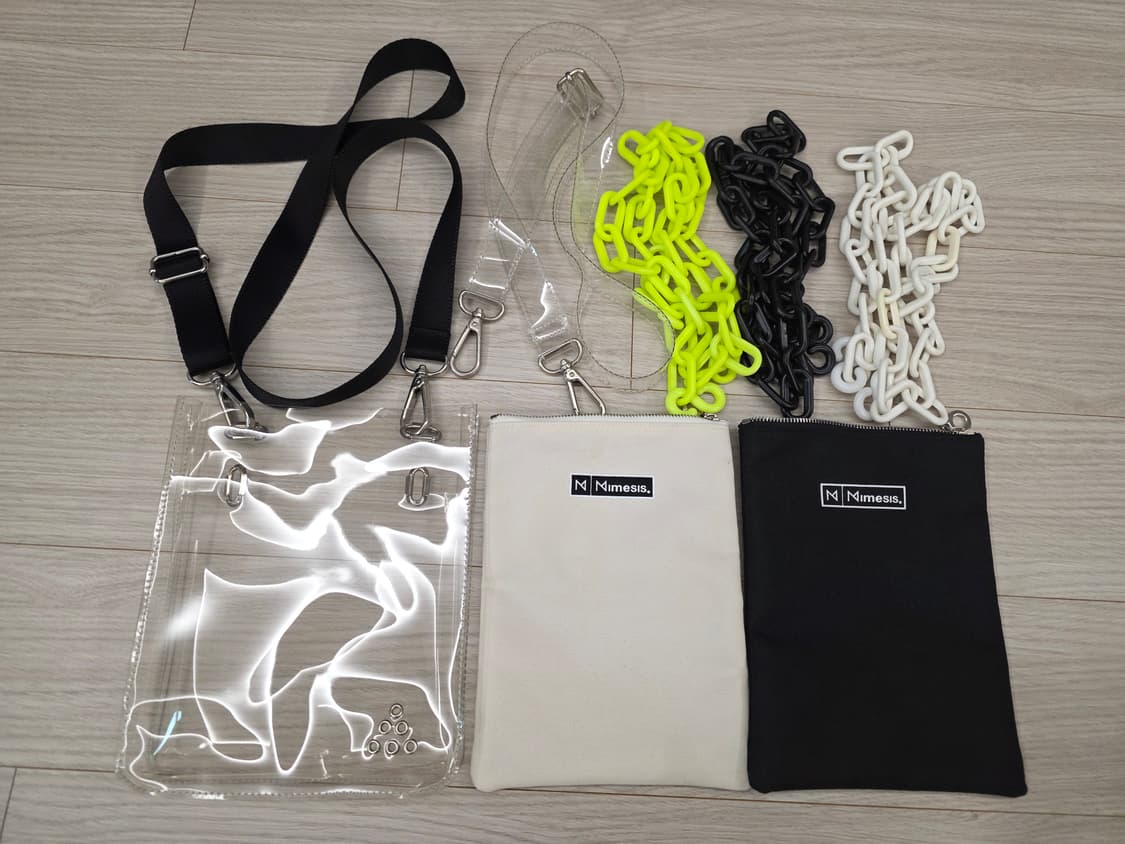 미메시스 가방 풀구성 새상품 연출사진있어요 상품이미지1