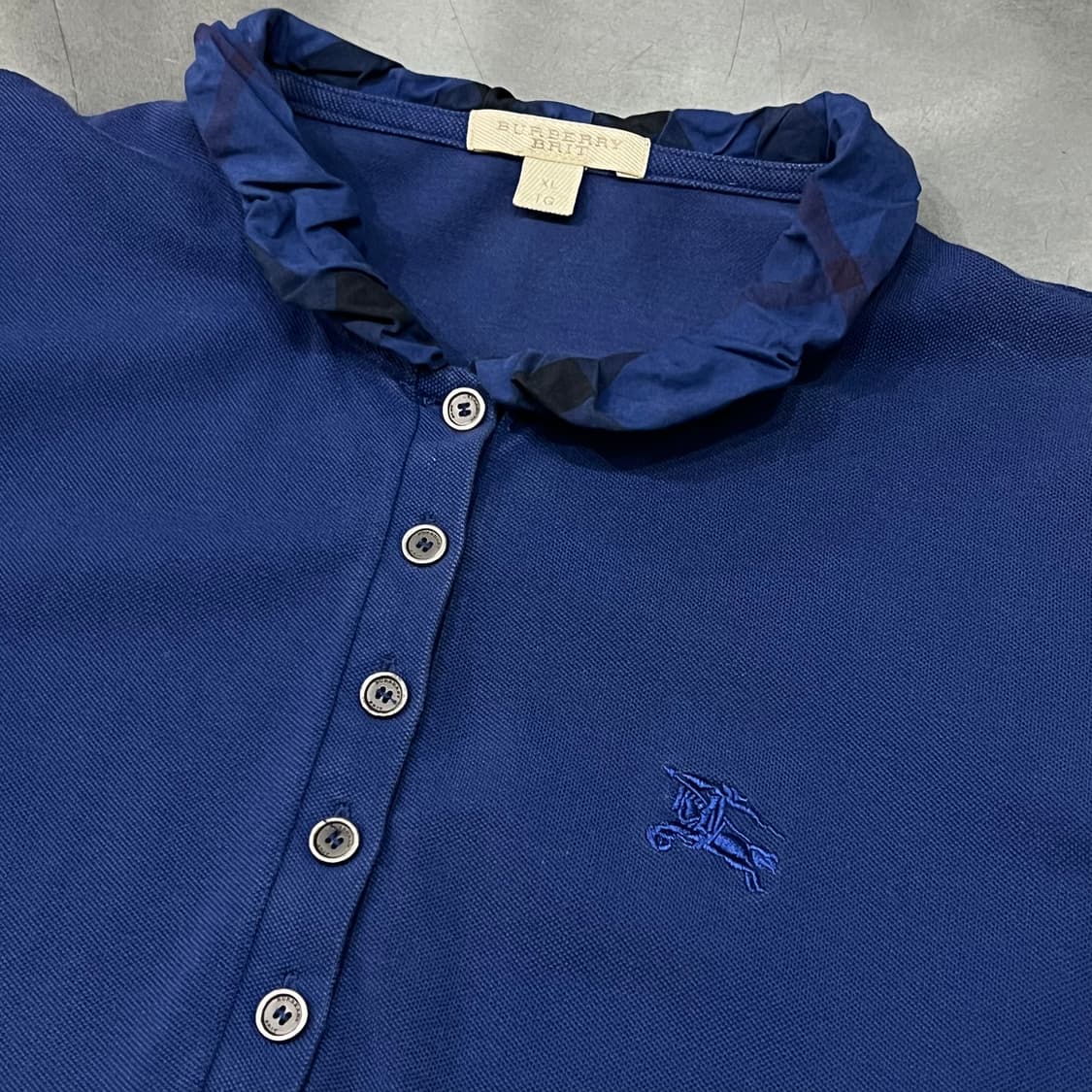  버버리 브릿 폴로 하프티 +명품감정서 y16104 상품이미지4