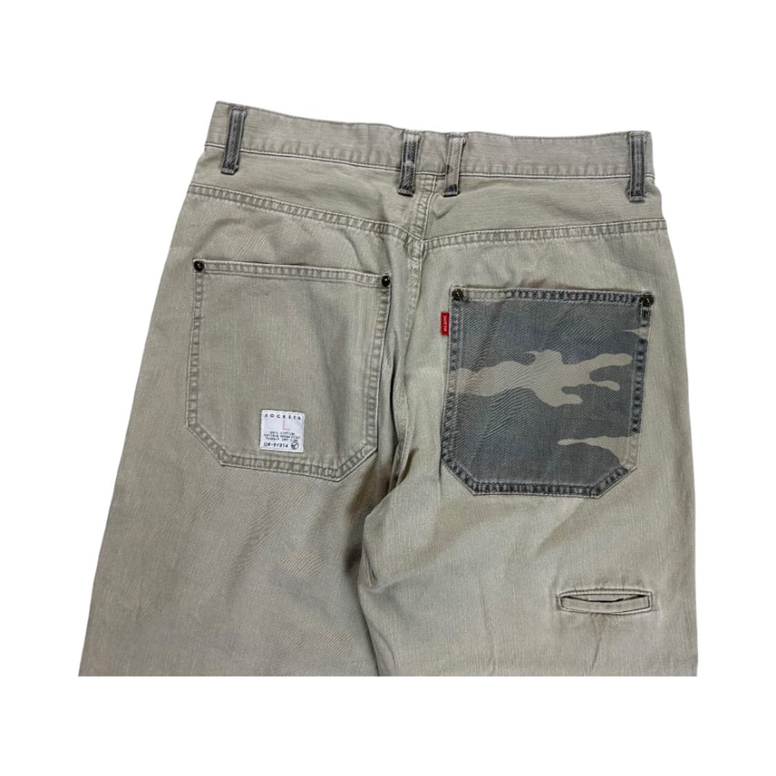 (M) 빈티지 JPN ROCKETS 카모 포켓 워크팬츠 BC-009 상품이미지5