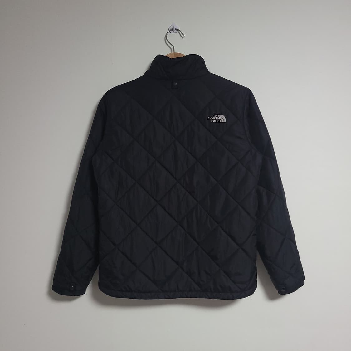 (90) 노스페이스 블랙 다이아몬드 퀼팅 자켓 점퍼 패딩 상품이미지6