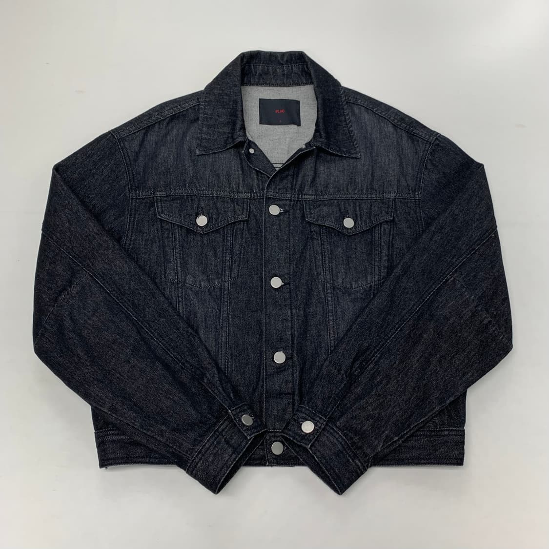 PLAC 플랙 흑청 데님 트러커자켓 (L) 상품이미지1