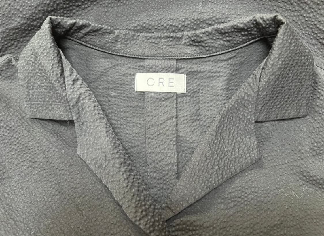 오어ORE 블랙 반팔 자켓 상품이미지4