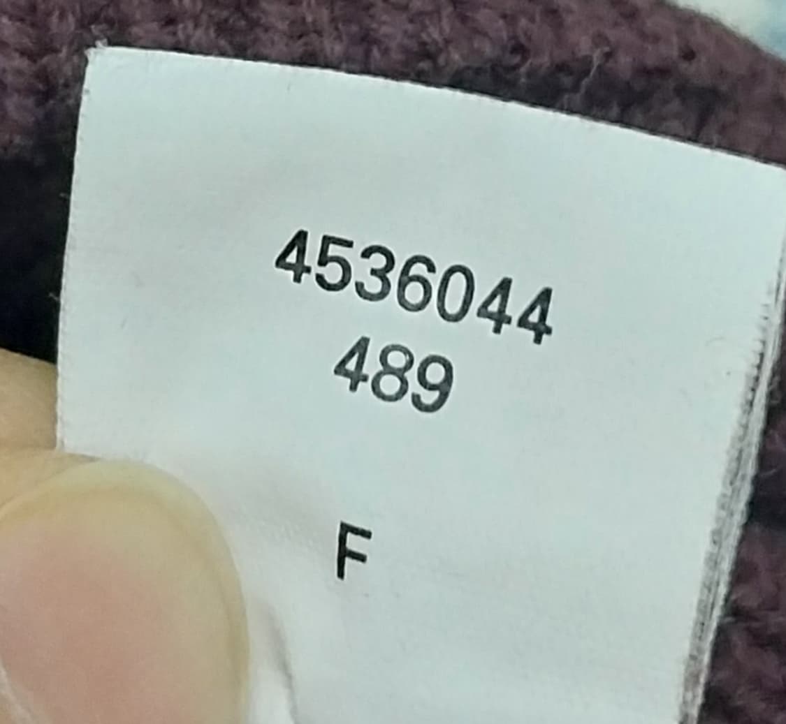 USA IZOD 아이조드 체크 패턴 니트 S (크게나옴) 상품이미지4