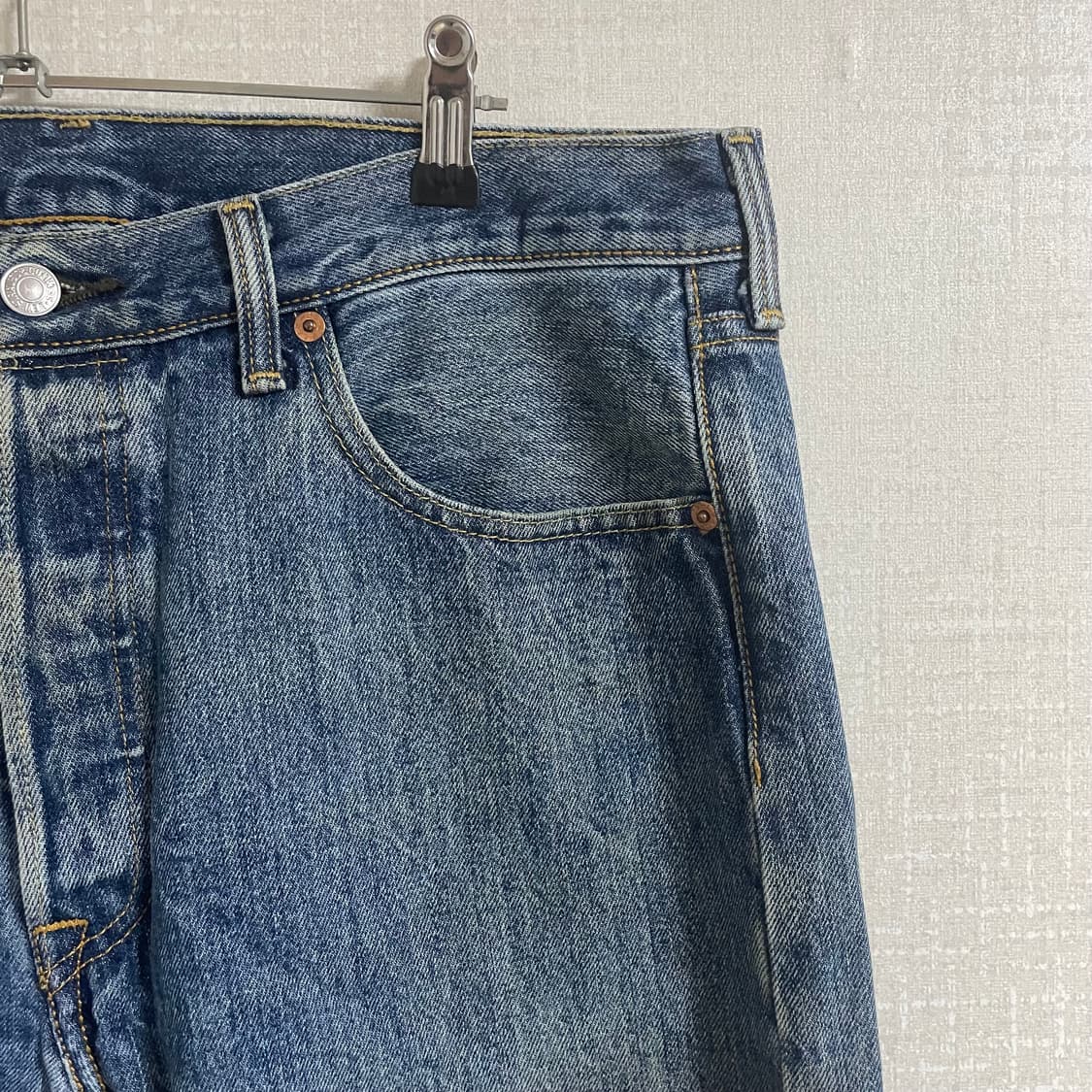 리바이스 501 스트레이트 데님 팬츠 / W34,L32 상품이미지3
