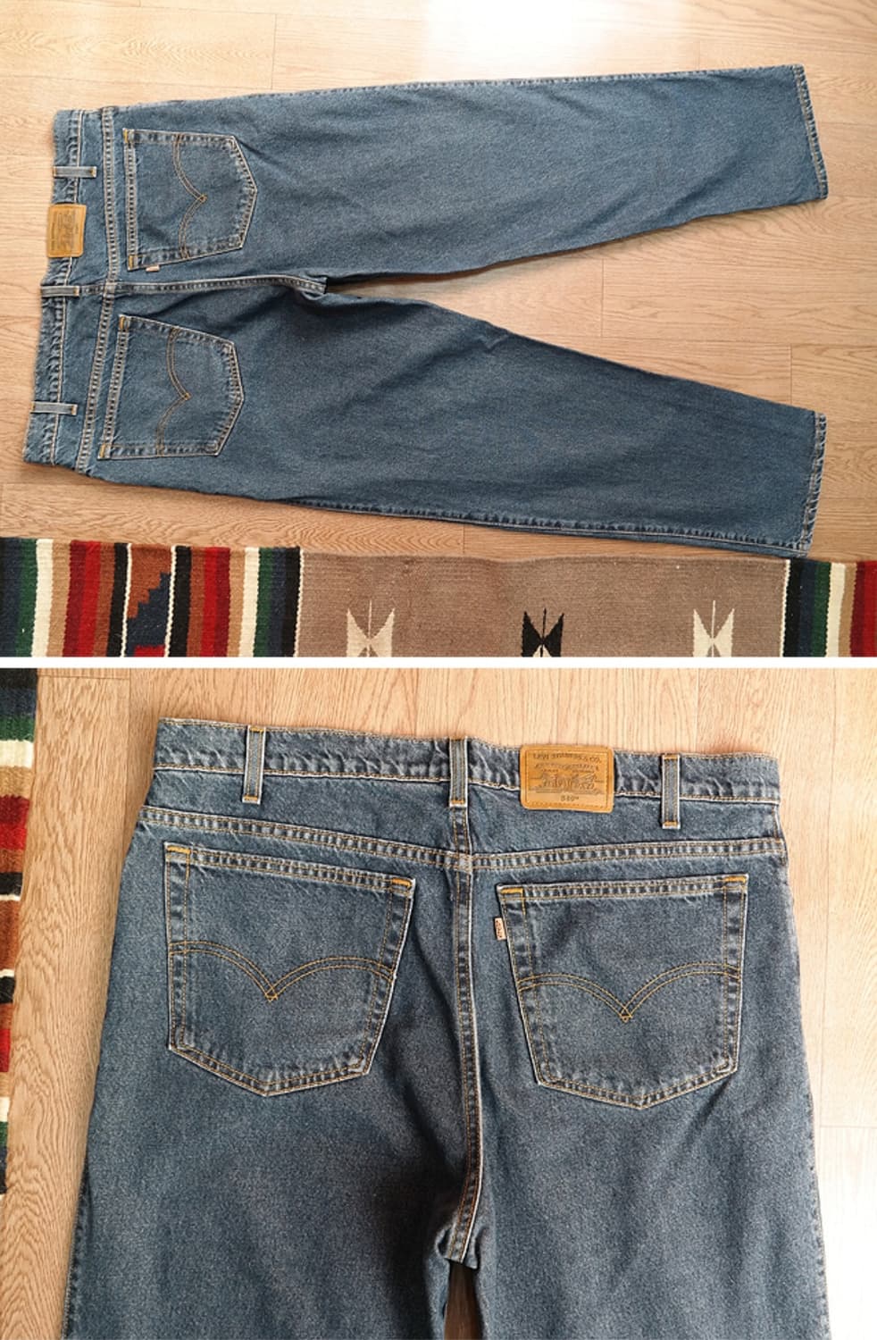 90s 미국산 리바이스 540 오랜지텝 빈티지 40 상품이미지5