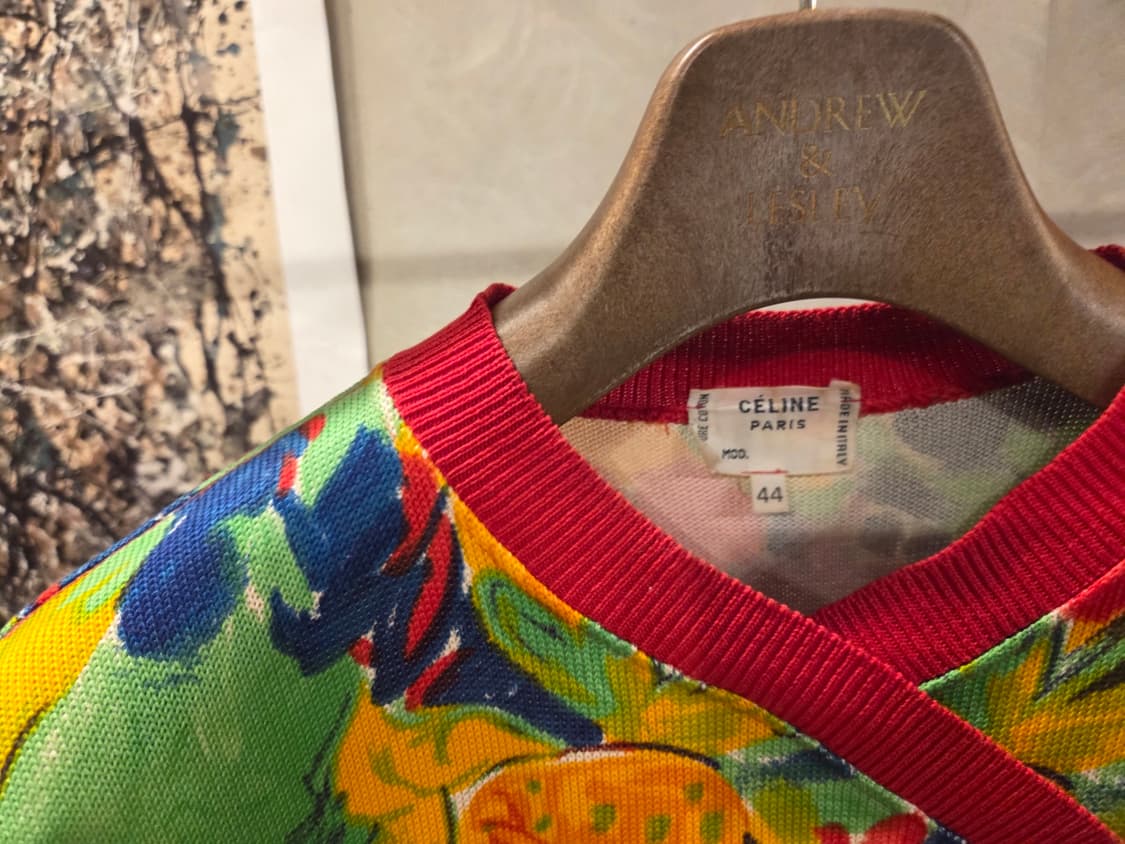 80'S VTG 셀린 니트 상품이미지3