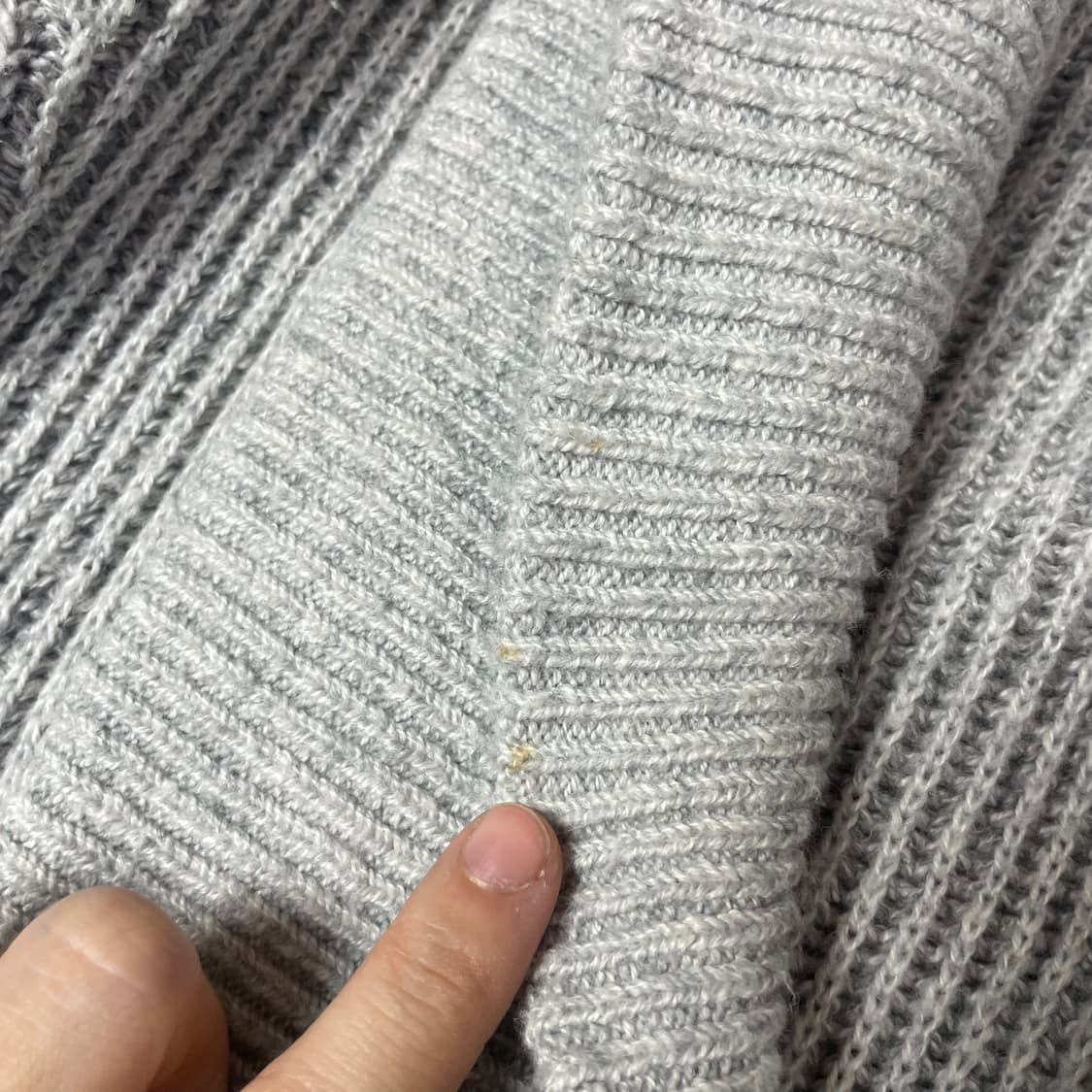 아베크롬비 그레이 숄카라 가디건 S 상품이미지8